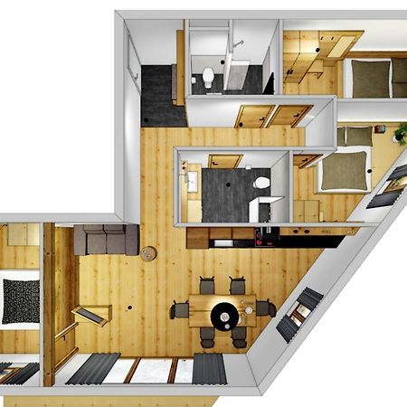 Tiroler Zeitgeist Apartment Fügen Εξωτερικό φωτογραφία